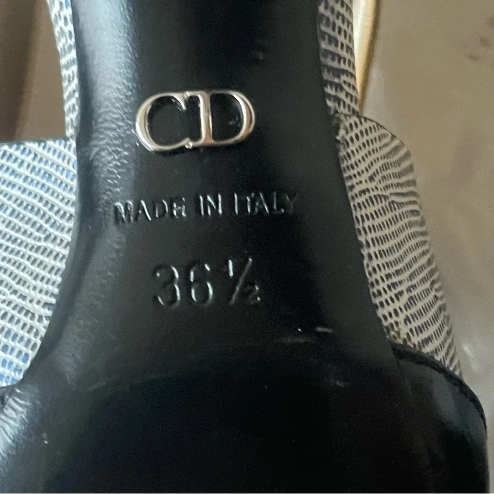 DIOR lace‎ up bootie heels size 6.5  New in Box AUTHENTIC